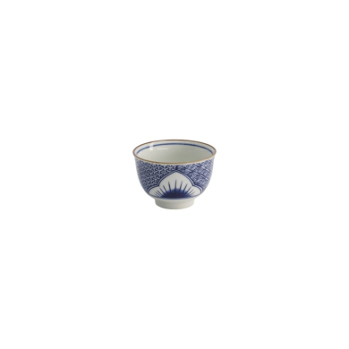 Cup Lily Flower Blue (Light blue), Porcelain, Ø 8.4 × 5.5 cm, 150 ml, Item No. 21194
