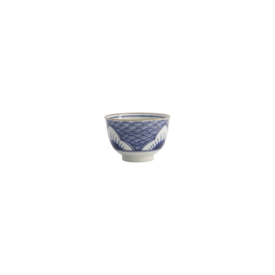 Cup Lily Flower Blue (Light blue), Porcelain, Ø 8.4 × 5.5 cm, 150 ml, Item No. 21194