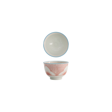 Tokyo Design Studio Cup Lily Flower Red, Porcelain, Ø 8.4 × 5.5 cm, 150 ml