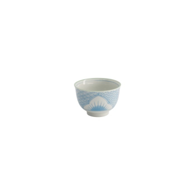 Cup Lily Flower Light Blue, Porcelain, Ø 8.4 × 5.5 cm, 150 ml, Item No. 21196