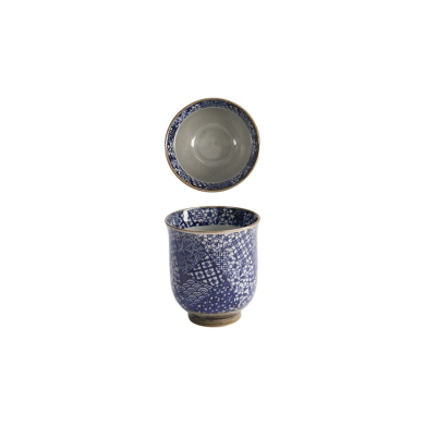 Tokyo Design Studio Tea Cup Sometsuke F White/Blue, Porcelain, Ø 7.5 × 8.3 cm, 200 ml