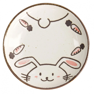 Kawaii Rabbit Usagi Plate at g-HoReCa (picture 3 of 5)