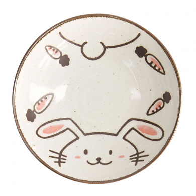 Kawaii Rabbit Usagi flachem schale Schale bei g-HoReCa (Bild 3 von 5)