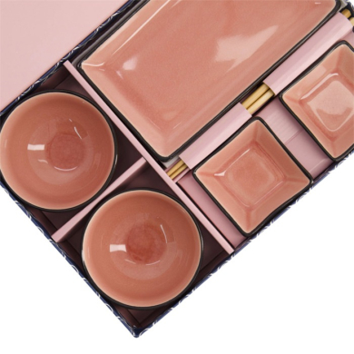TDS, Glassy Rosa Geschenkset, 8-tlg., Art.-Nr. 21514