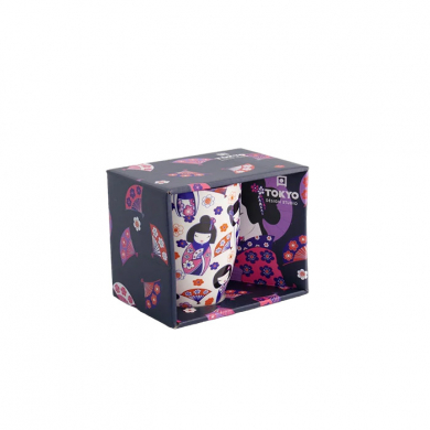 8.5x10.2cm Kawaii Kokeshi Mug W/Giftbox at g-HoReCa (picture 1 of 5)