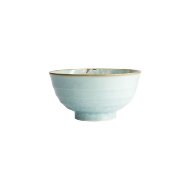 Rice Bowl Light Blue Sakura, Porcelain, Ø 17 × 9 cm, 900 ml, Item No. 21589