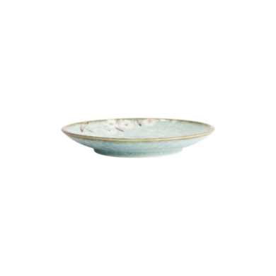 Plate Light Blue Sakura, Porcelain, Ø 19.5 × 3 cm, Item No. 21592
