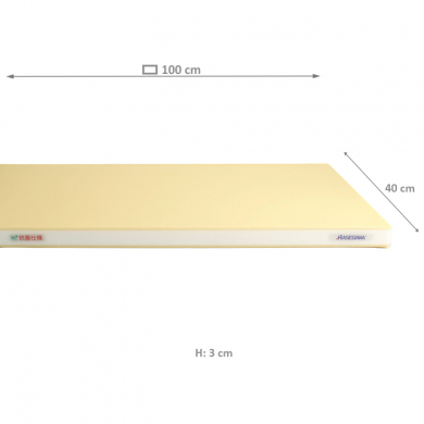 100x40x3cm Kitchen Cutting Board Hasegawa Elastomer Wooden-Core at g-HoReCa (picture 3 of 3)