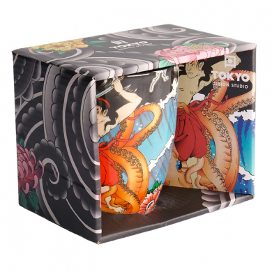 Yakuza Octopus Mug with Giftbox Mug at g-HoReCa (picture 1 of 6)