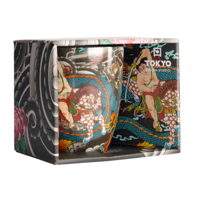 Yakuza Blue Dragon Mug with Giftbox Mug at g-HoReCa (picture 5 of 6)