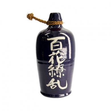 28.5 cm Navy (Hyakka Ryoran) Sake Bottle Deco at g-HoReCa (picture 1 of 6)