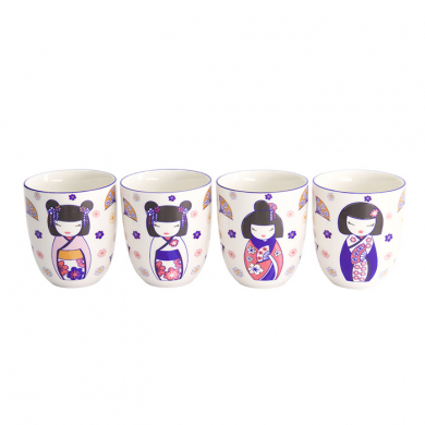 4 pcs Kawaii Maiko Mug Giftset at g-HoReCa (picture 1 of 4)