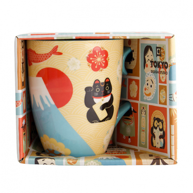 8.5x10.2cm Kawaii Japan-B Mug W/Giftbox at g-HoReCa (picture 4 of 5)