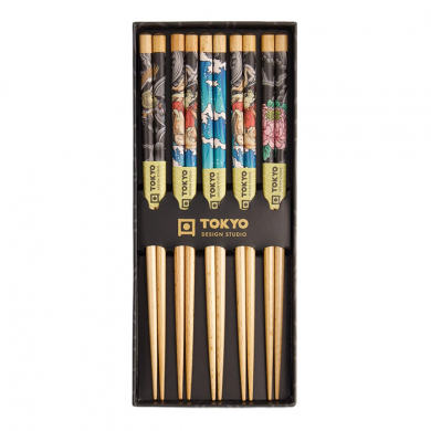 TDS, Chopstick Set, Yakuza Octopus, 5 pair, Item No. 21871