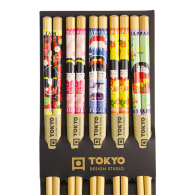 TDS, Chopstick Set, Maiko, 5 pair, Item No. 21882