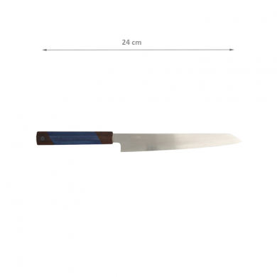 TDS, Knife Sen Migaki Kiritsuke Slicer (Vegetable Knife), 24 cm, Item no.: 21958