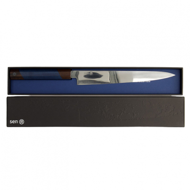 Item no.: 16931 Kotai Paring Knife Hammered w/Bamboo Box - 10cm Blade at g-HoReCa