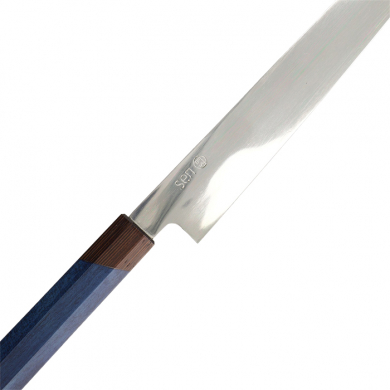 TDS, Knife Sen Mirror-Finished Kiritsuke Slicer (Vegetable Knife), 24 cm, Item no.: 21964