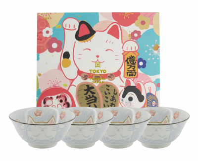 Kawaii Toya Bowls 4 Bowls Set at g-HoReCa (picture 1 of 4)