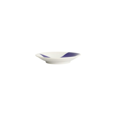 Teller Kawaii Walfisch Blau/Weiß, Porzellan, Ø 13,7 × 2,4 cm, Art.-Nr. 22080