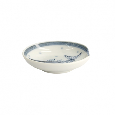 TDS, Mini Plate with Chopsticks Rest, Mixed Plates, Bonito, Ø 9.4 x 2.3 cm, Item No. 22098