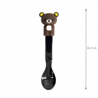 TDS, Children Spoon, Bear, Brown, 16.5 cm - Item No. 22195