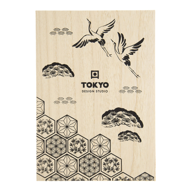 TDS, 5 Chopstick Giftset, Japan in Wooden Box, Item No. 22240