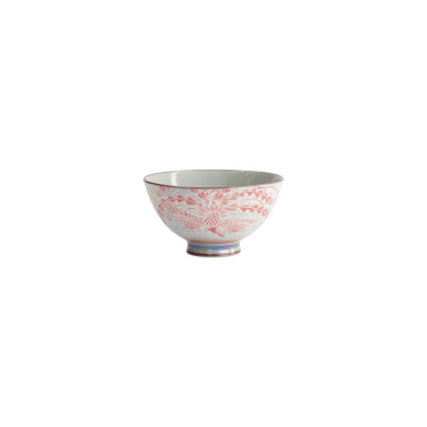 Reisschale Kawaii Luster Phoenix Rot, Porzellan, Ø 11,5 × 6 cm, 300 ml, Art.-Nr. 22255