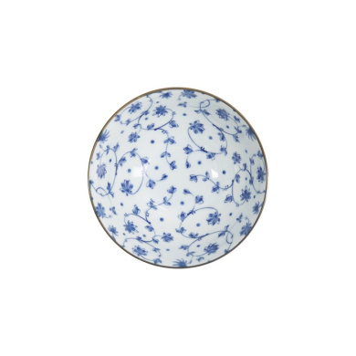 Bowl Natsu Karakusa Mixed Bowl Blue/White, Ceramic, Ø 17.8 × 9.5 cm, Item No. 22316