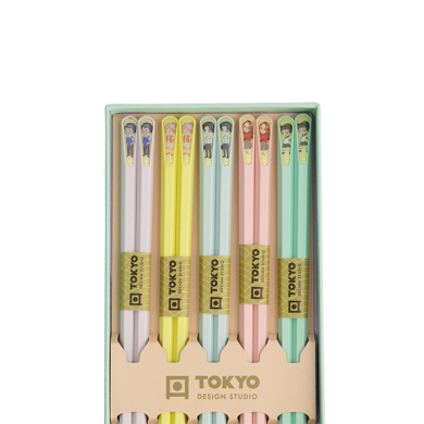 TDS, 5 Chopstick Giftset, Anime, Item No. 22350