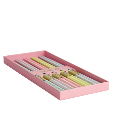 TDS, 5 Chopstick Giftset, Pink Sakura, Item No. 22351