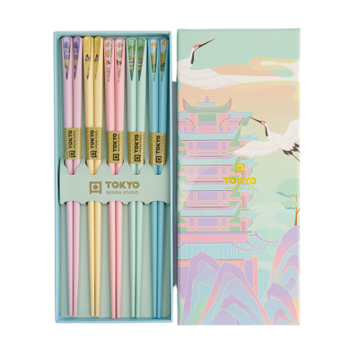 TDS, 5 Chopstick Giftset, Cloud Emoji, Item No. 22352