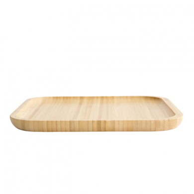 25x25x1.7cm Bamboo Wooden Tray at g-HoReCa (picture 4 of 6)