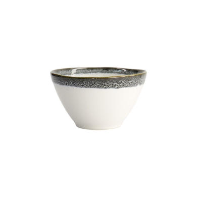 TDS, Reisschale Monte Negro Weiß/Blau, Steinzeug, 14,5 × 12 × 8,5 cm, 375 ml, Art.-Nr. 24347