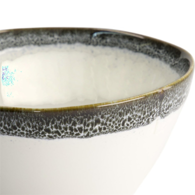 TDS, Reisschale Monte Negro Weiß/Blau, Steinzeug, 14,5 × 12 × 8,5 cm, 375 ml, Art.-Nr. 24347