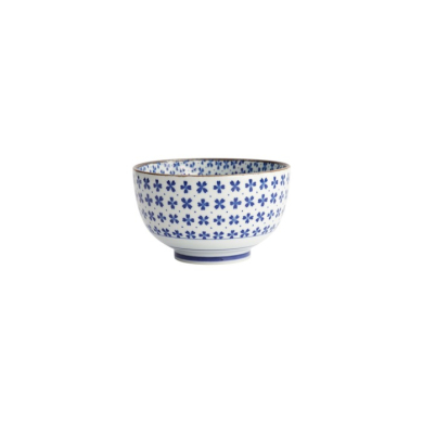 Schale Japan Flower Sakura Blau/Weiß, Porzellan, Ø 13 × 7,8 cm, 500 ml, Art.-Nr. 2721