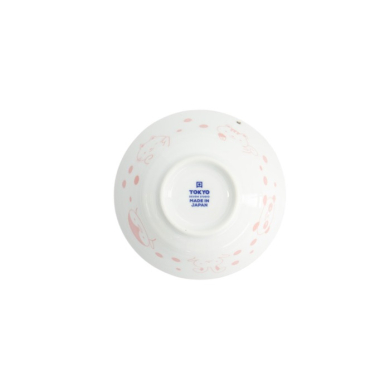 Tayo Bowl Kawaii Animal Pink, Porcelain, Ø 15.2 × 6.7 cm, 500 ml, Item No. 33019