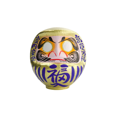 TDS, Daruma, Dekoration, Gold, Ø 9 cm - Art Nr: 33039