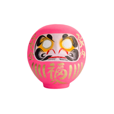 TDS, Daruma, Decoration, Pink, Ø 12 cm - Item No. 33042