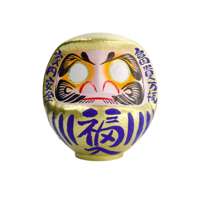 TDS, Daruma, Decoration, Gold, Ø 17 cm - Item No. 33051