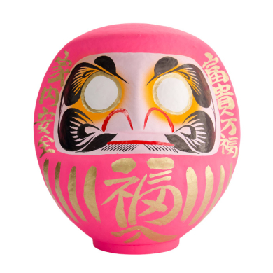 TDS, Daruma, Dekoration, Rosa, 75cm - Art Nr. 33066