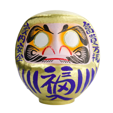 TDS, Daruma, Dekoration, Gold, 75cm - Art Nr. 33069