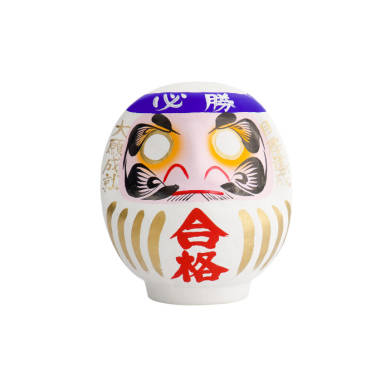 TDS, Daruma, Decoration, White, Ø 12 cm - Item No. 33070