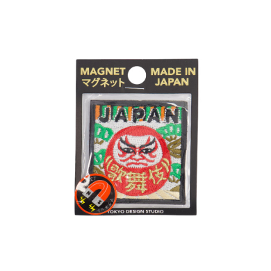 TDS, Patch Magnet, Daruma, Item No. 33116