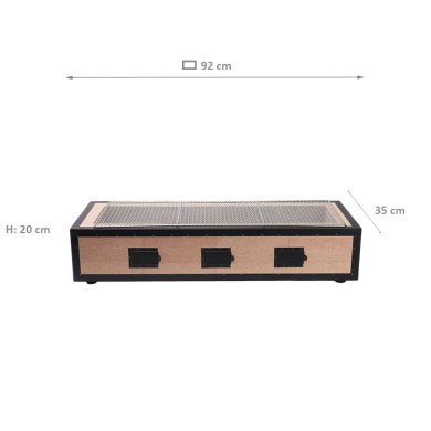 Konro Grill Diatomite inkl. Zubehör bei g-HoReCa (Bild 5 von 8)