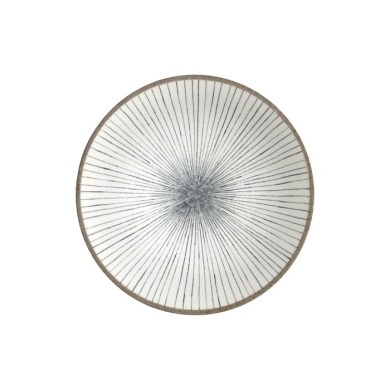 Ramen Bowl Satomaki Tokusa Brown/White, Porcelain, Ø 21.5 × 9 cm, 1.3 l, Item No. 33180