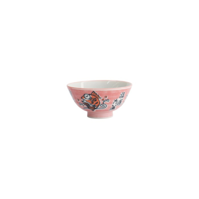Reisschale Kawaii Snapper Rosa, Porzellan, Ø 11,5 × 6 cm, 300 ml, Art.-Nr. 33206
