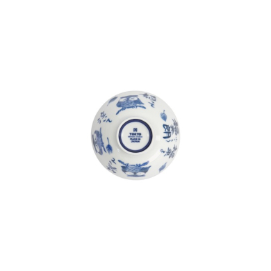 Schale Kawaii Owl Blau/Weiß, Porzellan, Ø 11,5 × 6 cm, 300 ml, Art.-Nr. 33207