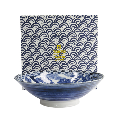 TDS, Ramen Bowl Giftset 2 Pcs, Hawk, Ø 25.2x7.7cm 1400ml, Item No. 33231