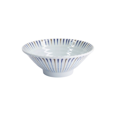 Ramenschale Tokusa Weiß, Melamin, Ø 21,7 × 8,3 cm, 1,2 l, Art.-Nr. 33275